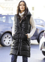 Leder-Steppmantel 2-in-1 von «Jilani» 