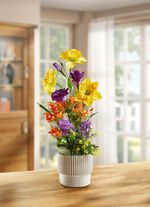 Bl&uuml;ten-Arrangement im Topf 