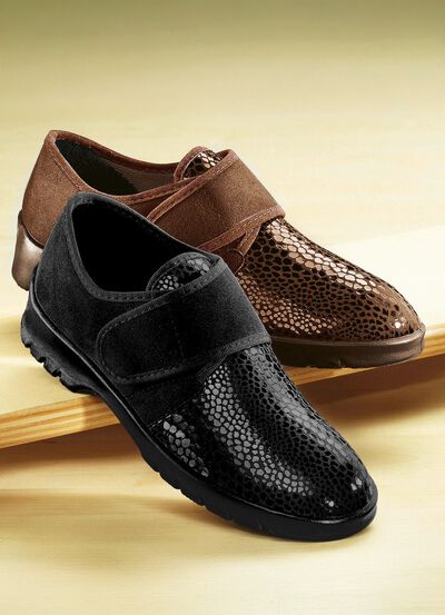 Florett Damen Klett-Halbschuh in extraweiter Passform 