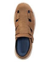 GINO GALANTE, bequeme Herren-Slipper, Weite H, mit herausnehmbarem Fussbett 