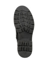 Andrea Conti Stiefelette mit modischen, aufgesetzten T&auml;schchen SCHWARZ