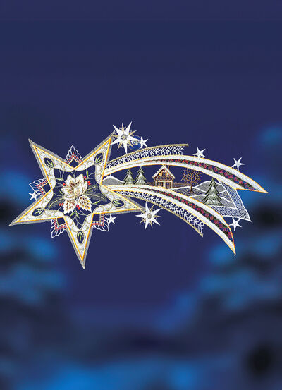 Fensterbild «Sternschnuppe» 