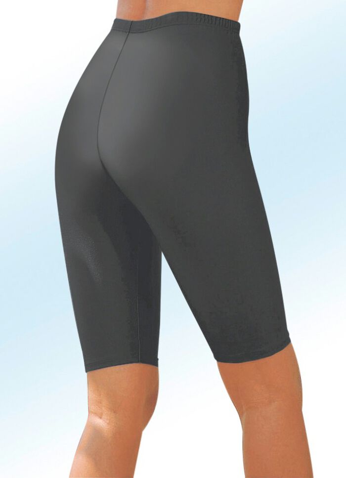 Radlerhose mit Glanz-Effekt in 6 Farben ANTHRAZIT