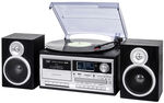 Trevi TT 1072 DAB Nostalgie-Stereoanlage mit DAB+ SCHWARZ
