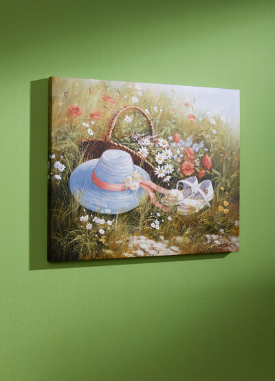 Bild mit Sommerwiesen-Motiv - 