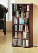 Vitrine mit ESG-Sicherheitsglas für 150 CDs, 