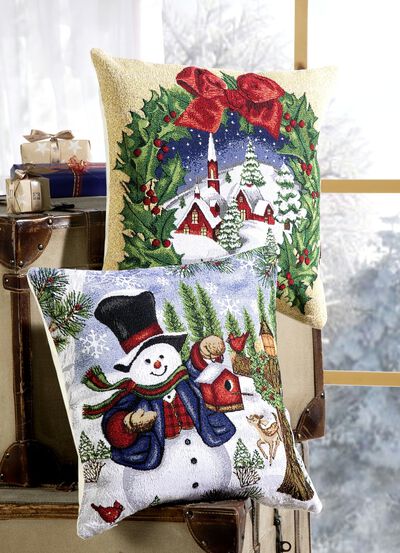 Kissenbez&uuml;ge mit Reissverschluss, 2er-Set 