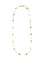 Wundersch&ouml;ne Anker-Halskette in Bicolor 