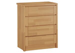 Kommodenserie aus Massivholz mit  Soft-Close 