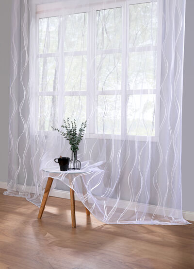 Vorhang Welle mit Bleibandabschluss - 