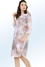 e.Femme Nachthemd mit 3/4-langen &Auml;rmeln 