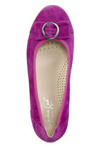 Andrea Conti, schicke Damen-Pumps, mit Gummizug PINK