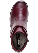 ELENA EDEN, atmungsaktive Damen-Boots, Weite H, mit Reissverschluss BORDEAUX