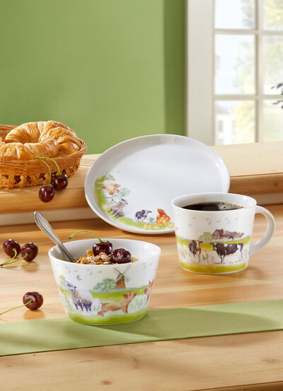 Frühstücksset "Farm Animals", 3-teilig 