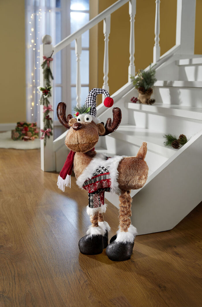 Elch mit Teleskopbeinen 