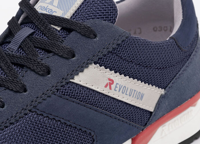 Rieker Sneaker im sportlichen Design MARINE-GRAU