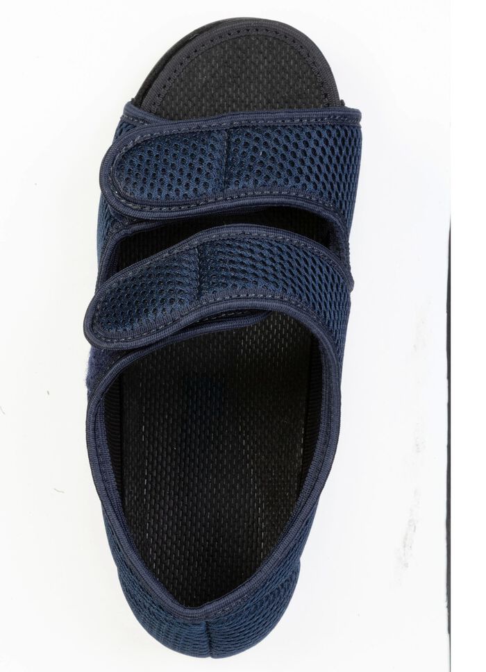 Bequeme Damen-Hausschuhe, Weite H, mit herausnehmbarem Fussbett 