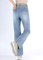 Modische Jeans in 5-Pocket-Form HELLBLAU
