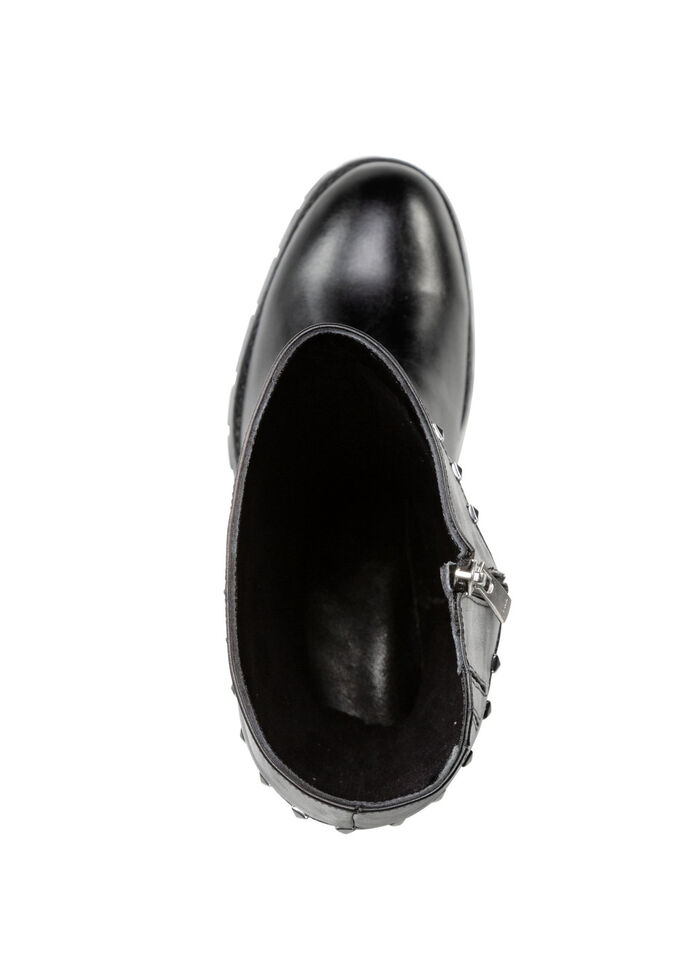 Andrea Conti Stiefel mit feschem Nietenbesatz SCHWARZ