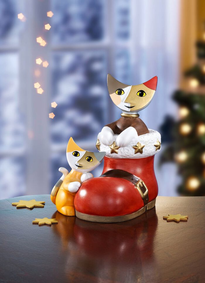 Goebel Exklusiv-Katze 2021 aus Porzellan 