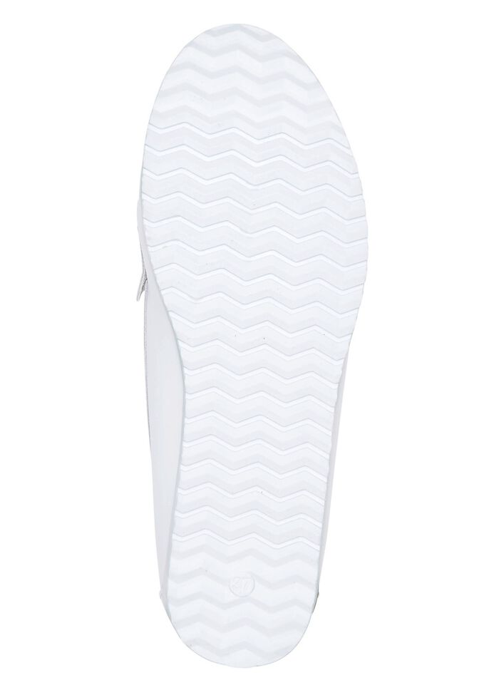 Andrea Conti Mokassin-Slipper aus Nappaleder WEISS