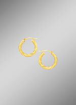 S&uuml;sse verdrehte Creolen 