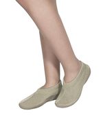 Ballerina mit elastischem Einschlupf BEIGE