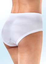 Fünferpack Slips aus reiner Baumwolle 3X MINT, 2X WEISS