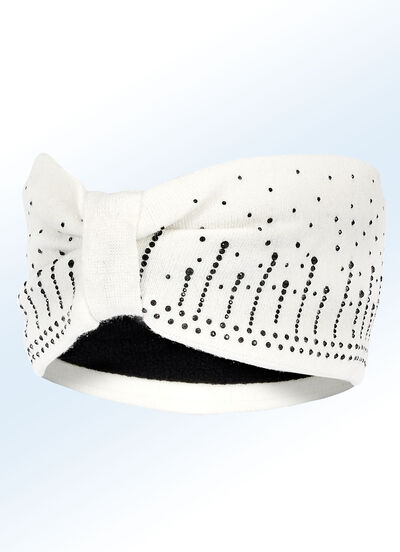 Elegantes Damen-Stirnband, mit Glitzer-Applikationen 