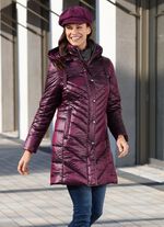 Kurzmantel mit Seitenschlitzen MARSALA