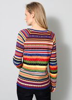 Pullover in Jacquard-Dessin 