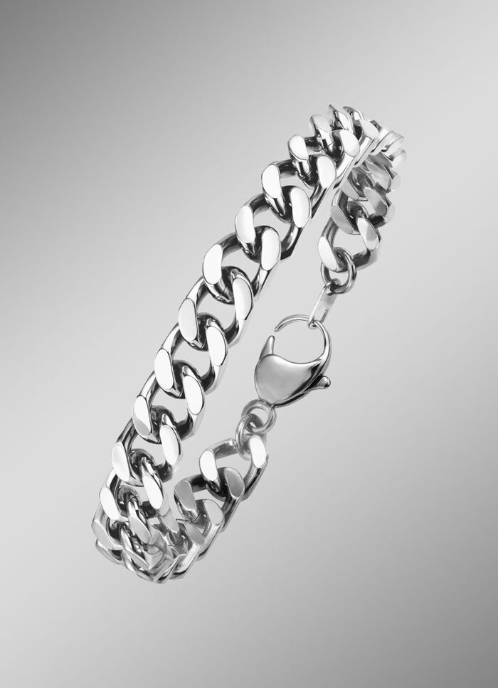 Klassisches Panzerketten-Armband 