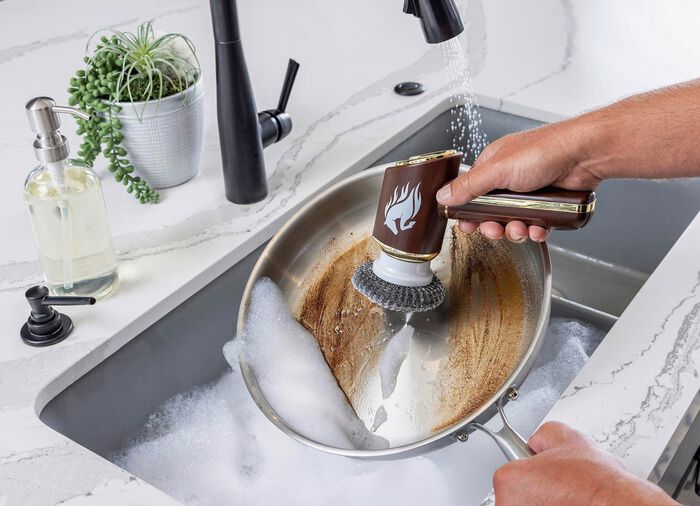 Akku-Reinigungsb&uuml;rste 