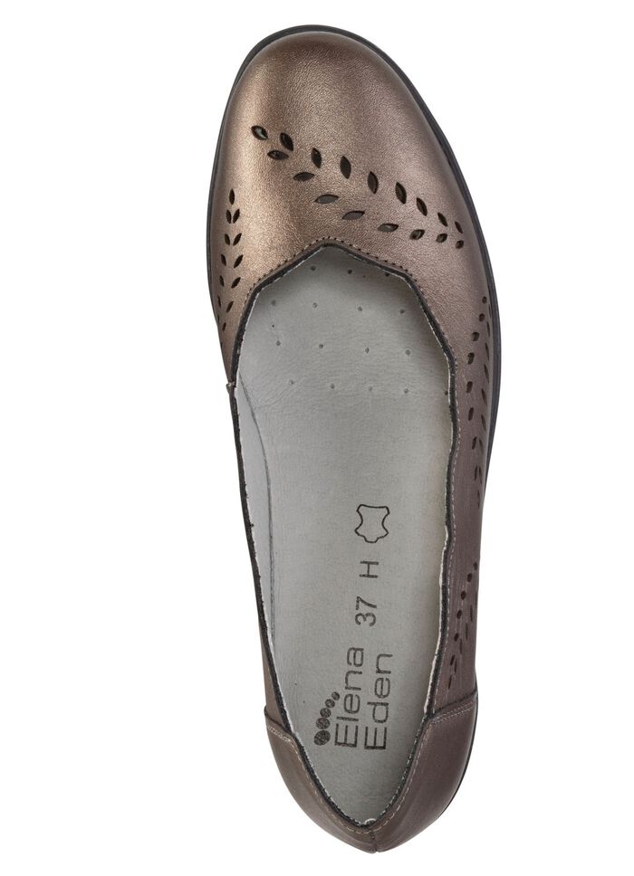 ELENA EDEN, stilvolle Damen-Pumps, Weite H, mit herausnehmbarem Fussbett 