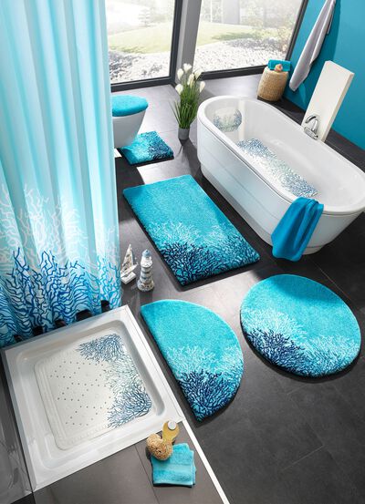 Badgarnitur von Grund, rutschhemmende R&uuml;ckseite 