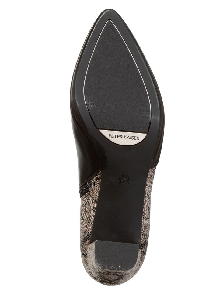 Peter Kaiser, trendige Damen-Stiefeletten, mit Reissverschluss TAUPE-MOKKA