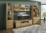 Wohnwand in modernem Design EICHE