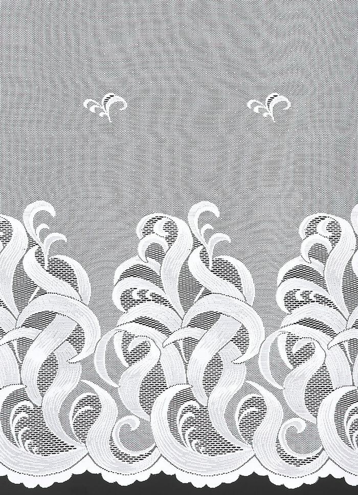 H&uuml;bscher Langvorhang mit Universalschienenband 