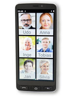 Seniorengerechtes Smartphone Olympia NEO SCHWARZ