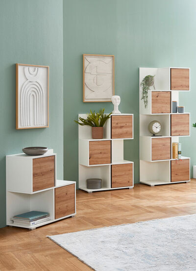 Raffinierte und moderne Regalserie 