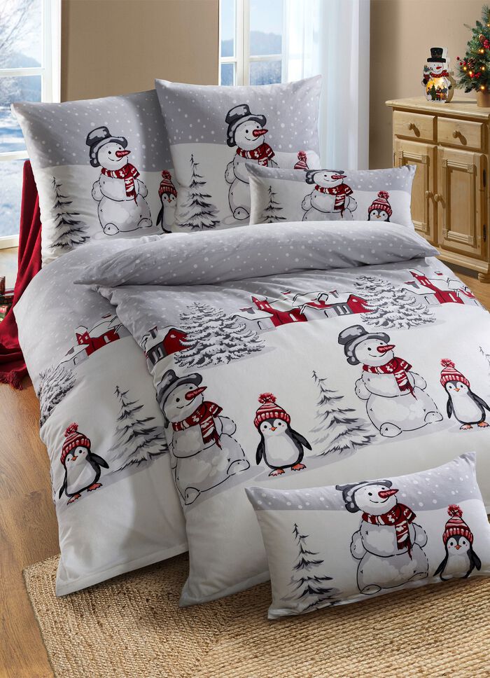 Flausch-Biber Bettw&auml;sche-Garnitur von Florella 