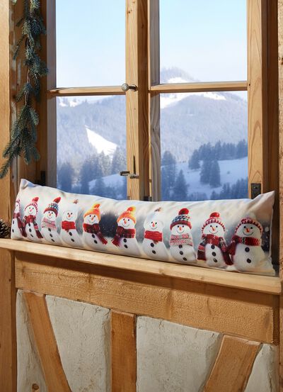 Zugluftrolle mit Digitaldruck 