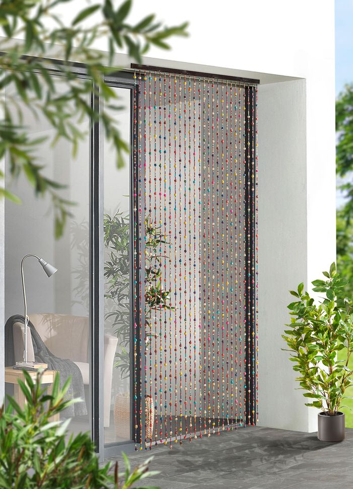Holzperlenvorhang "Colorful" 