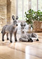 Esel von Hand bemalt 