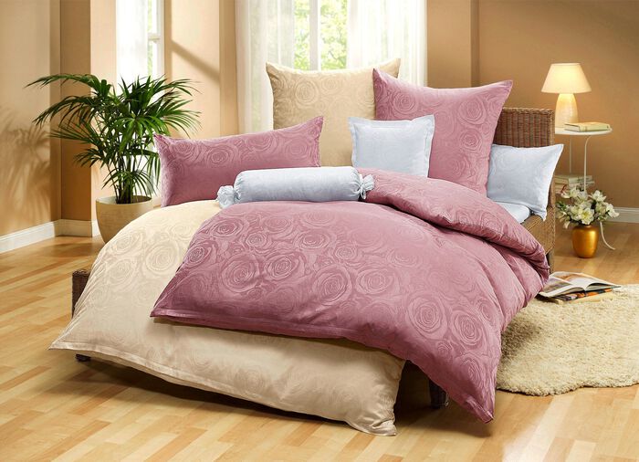 Hochwertige Damast-Bettw&auml;sche 