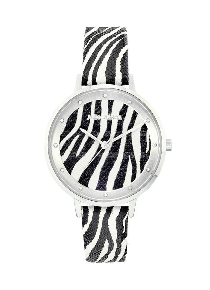 Moderne Damenuhr mit Lederband 