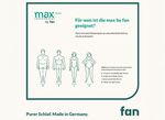 Mehrzonen-Komfortschaumkern-Matratze &laquo;max foam by fan&raquo; 