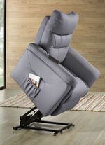 Relax-Sessel mit Aufstehhilfe ANTIKGRAU