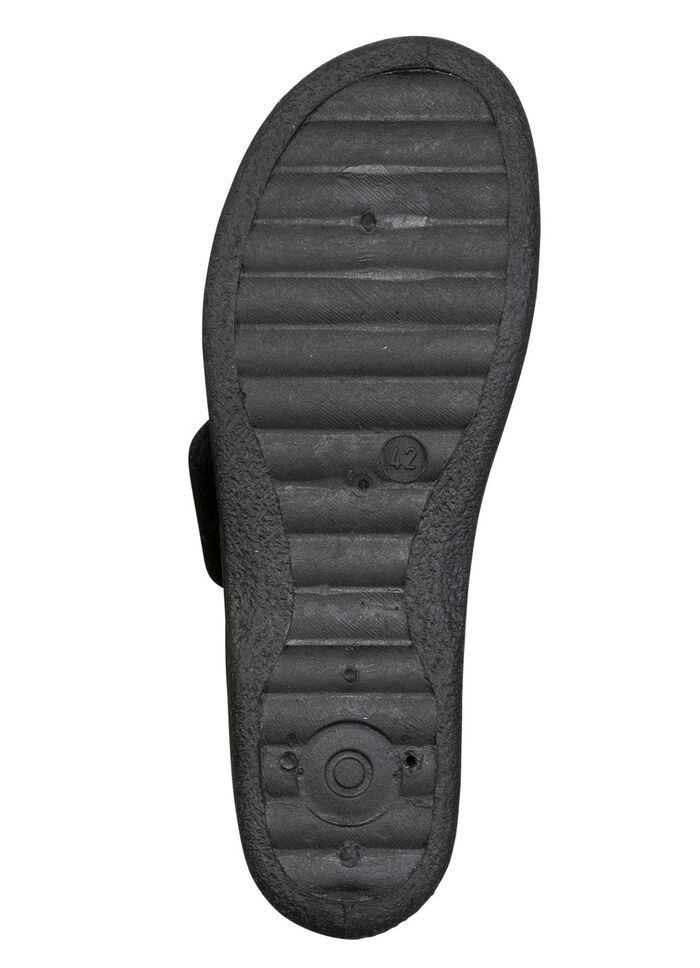 Gef&uuml;tterte Herren-Hausschuhe, mit Schurwolle 