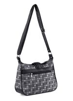 Tasche mit zus&auml;tzlicher B&ouml;rse GRAU-SCHWARZ